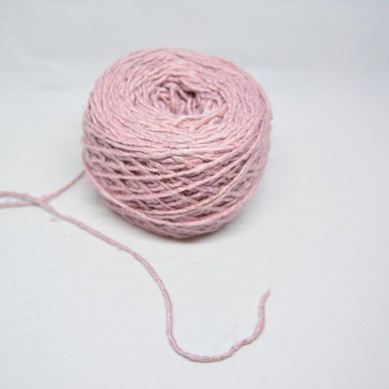 手捻香蕉丝线-紫-公平贸易 - 编织/刺绣/羊毛毡/裁缝 - 植物．花 粉红色