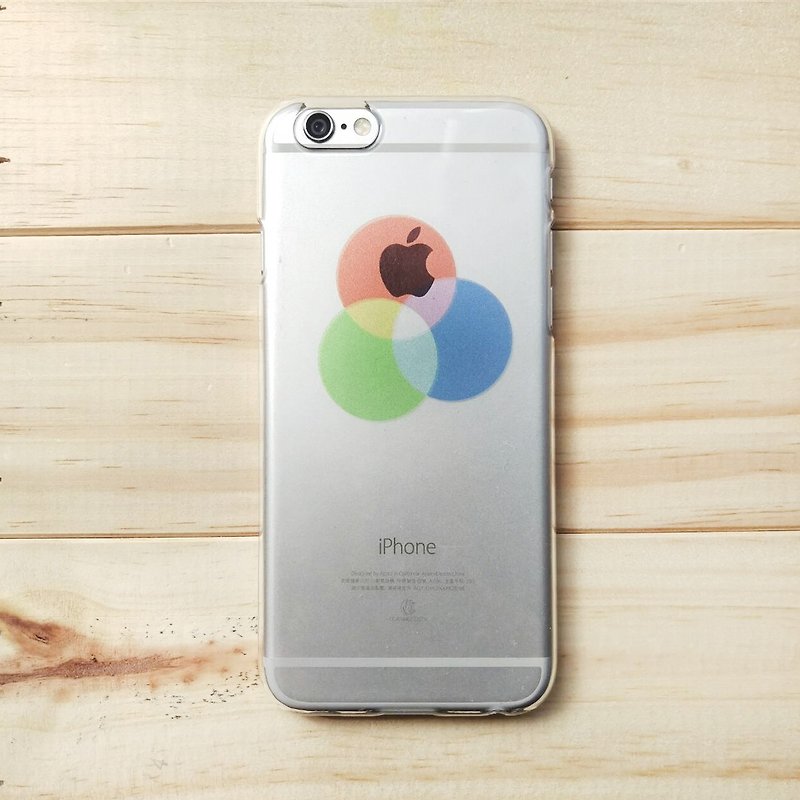 原创手机壳smartphone case 三原色 RGB UV印刷 print  透明 - 手机壳/手机套 - 塑料 多色