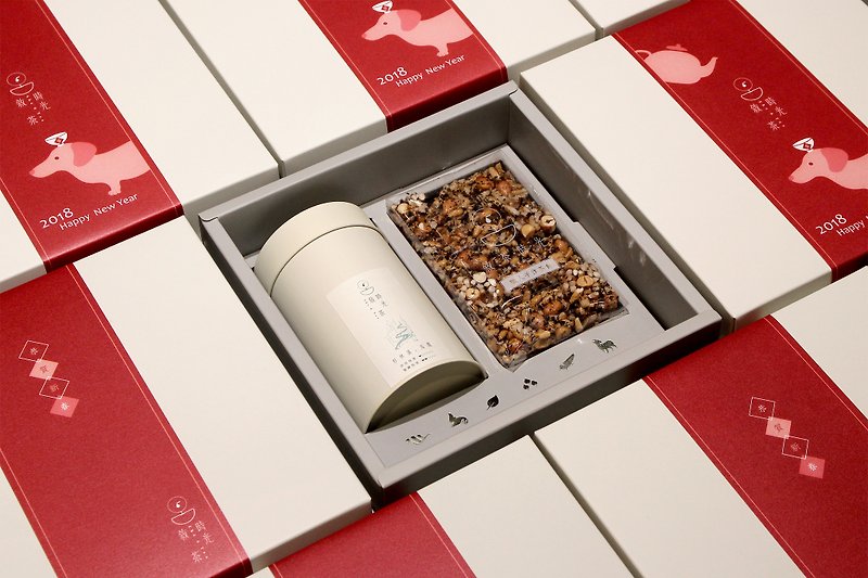 山韵金萱  茶食礼盒 - 茶 - 其他金属 白色