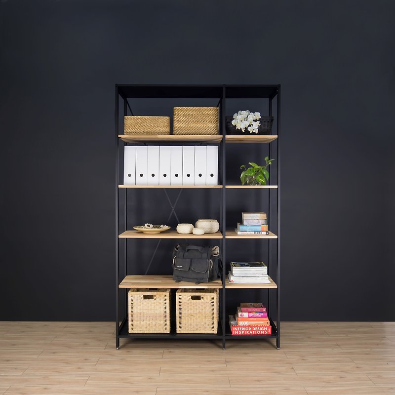 Creesor - Shido40 工业风组合柜 书柜 展示柜 置物柜 - 书架/书挡 - 其他金属 黑色