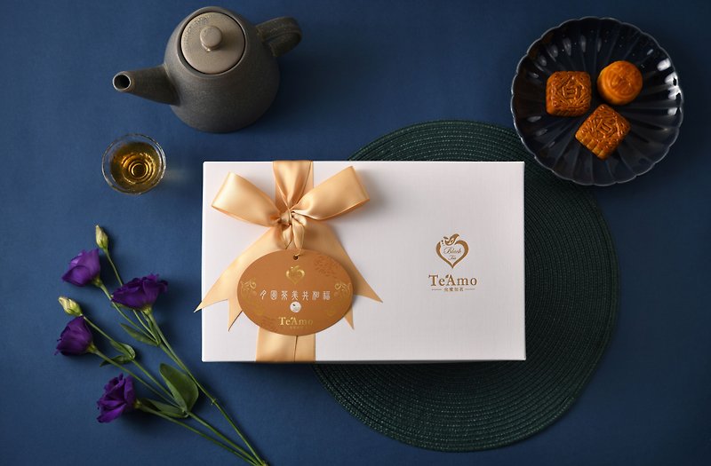 Te'Amo 中秋茶叶礼盒(无茶叶) & 提袋 - 包装材料 - 纸 金色