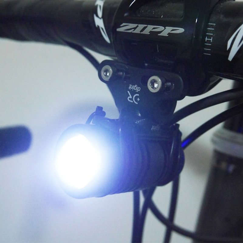 Xpirit-F1 铝合金高亮度高品质自行车前灯+灯座 - 自行车/周边 - 塑料 黑色