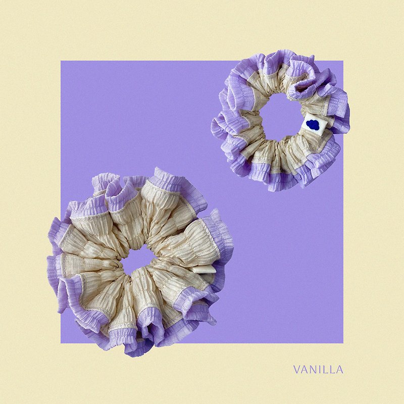 Vanilla - Cupcake Scrunchies - 发饰 - 其他材质 