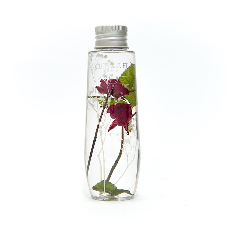 果冻瓶系列 【小王子玫瑰】 - Cloris Gift 琉璃花 - 植栽/盆栽 - 植物．花 红色