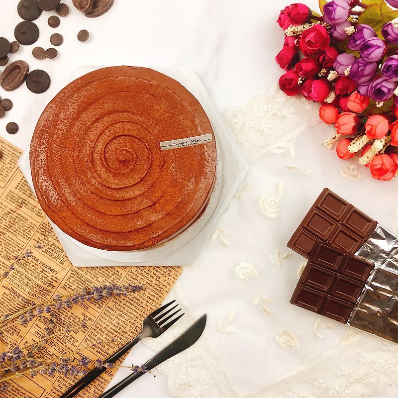 法芙娜巧克力千层蛋糕6寸 - 蛋糕/甜点 - 其他材质 