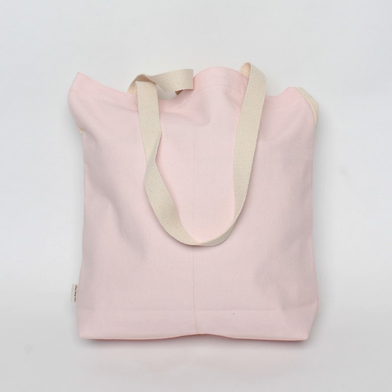 五格袋 帆布包 特别好用 - 粉红- 已到货 - 侧背包/斜挎包 - 棉．麻 粉红色