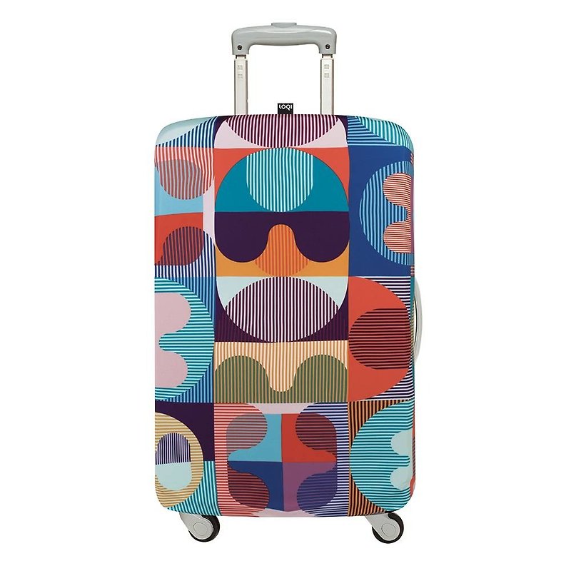 LOQI 行李箱外套 / 万花筒【S号】 - 行李箱/行李箱保护套 - 聚酯纤维 多色