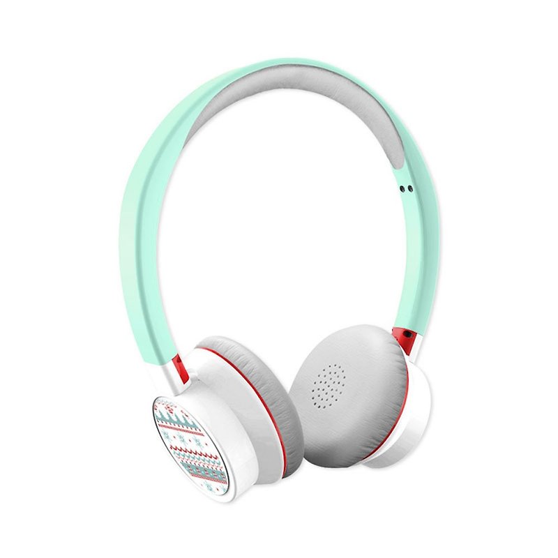 BRIGHT定制化蓝牙耳机 圣诞节系列 红配绿 内置式麦克风 - 耳机 - 塑料 多色