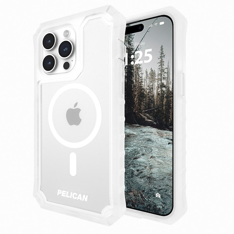 美国Pelican iPhone 15ProMax Ambassador外交官MagSafe -透明 - 手机配件 - 塑料 
