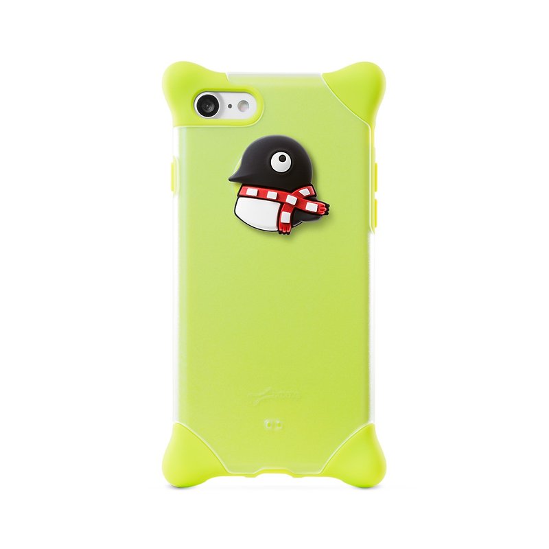 Bone / iPhone SE2 / 8 / 7 泡泡保护套 - 企鹅Maru - 手机壳/手机套 - 硅胶 绿色