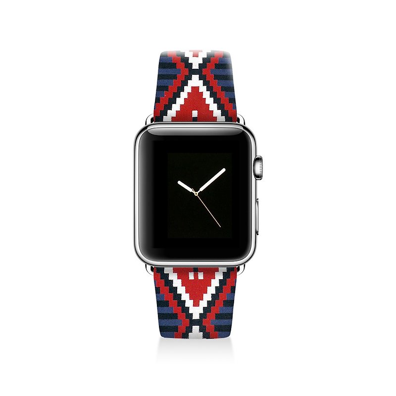 Apple watch band 真皮手表带不锈钢手表扣 38mm 42mm S001 (含连接扣) - 女表 - 真皮 多色