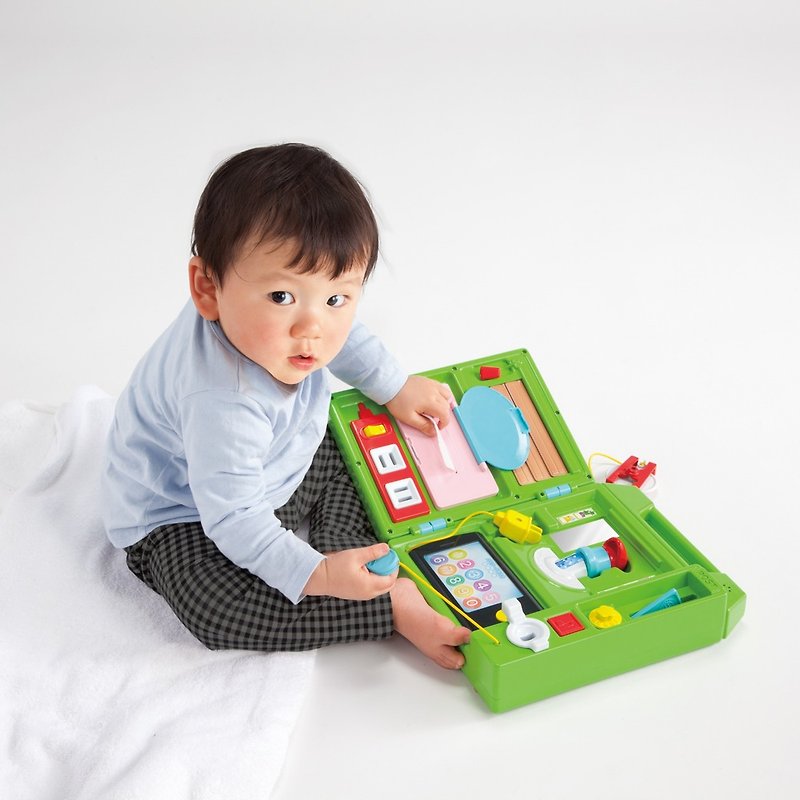 益智手提声光游戏机/宝宝玩具/婴儿玩具- - 玩具/玩偶 - 其他材质 绿色