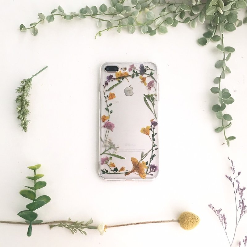 绕::压花手机套pressed flower phonecase - 手机壳/手机套 - 植物．花 多色