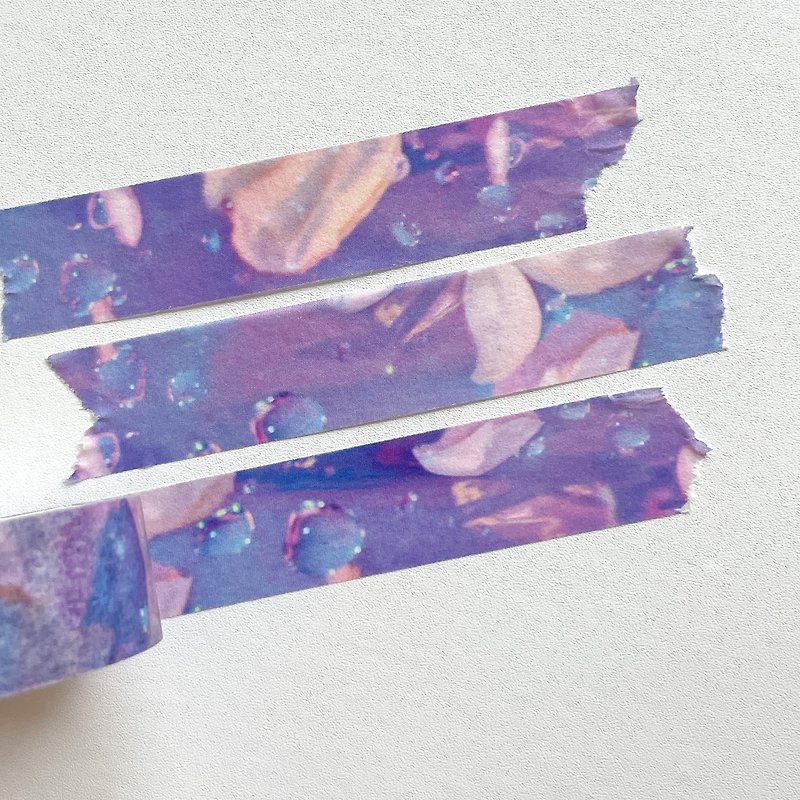 紫色水滴屏蔽胶带 - 纸胶带 - 纸 紫色
