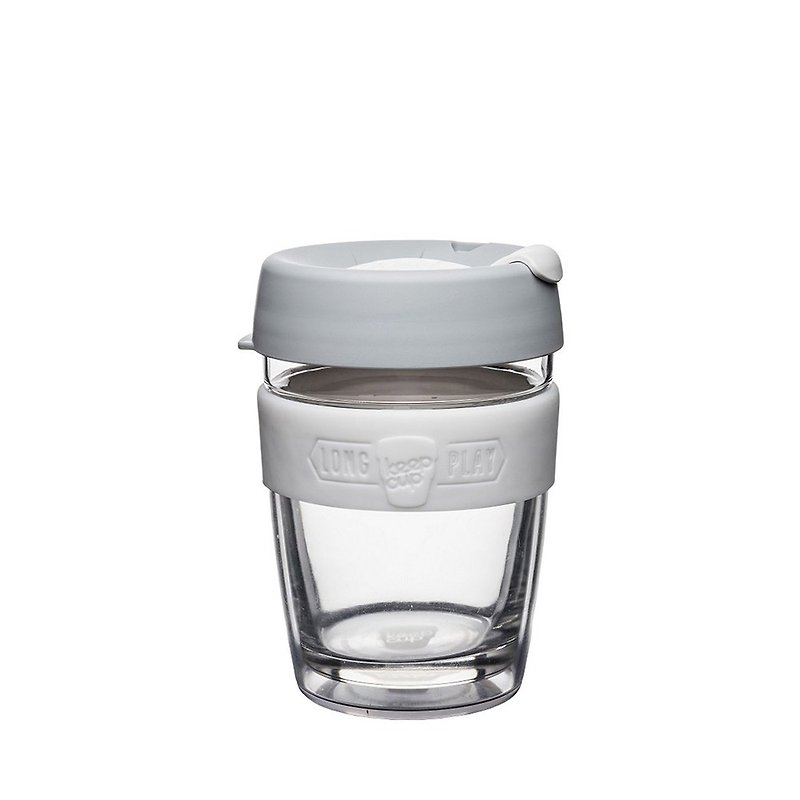澳洲 KeepCup 双层隔热杯/咖啡杯/环保杯/外带杯 M - 白咖啡 - 咖啡杯/马克杯 - 玻璃 白色