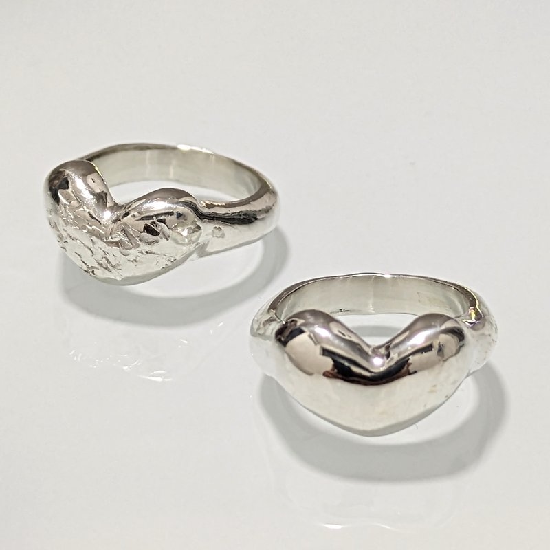 ハートリング - 戒指 - 其他金属 银色