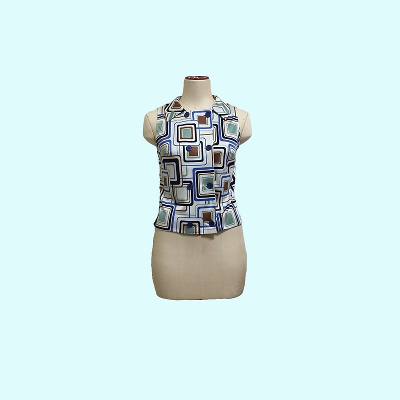 retro blouse lorna - 女装衬衫 - 聚酯纤维 多色