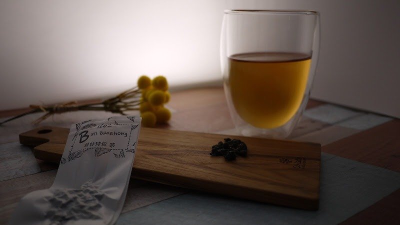 煦茶 XuTea ・凝甘球包茶 - 8 包入- 顶级原叶单品茶 系列 - 自然农法 - 茶 - 新鲜食材 金色