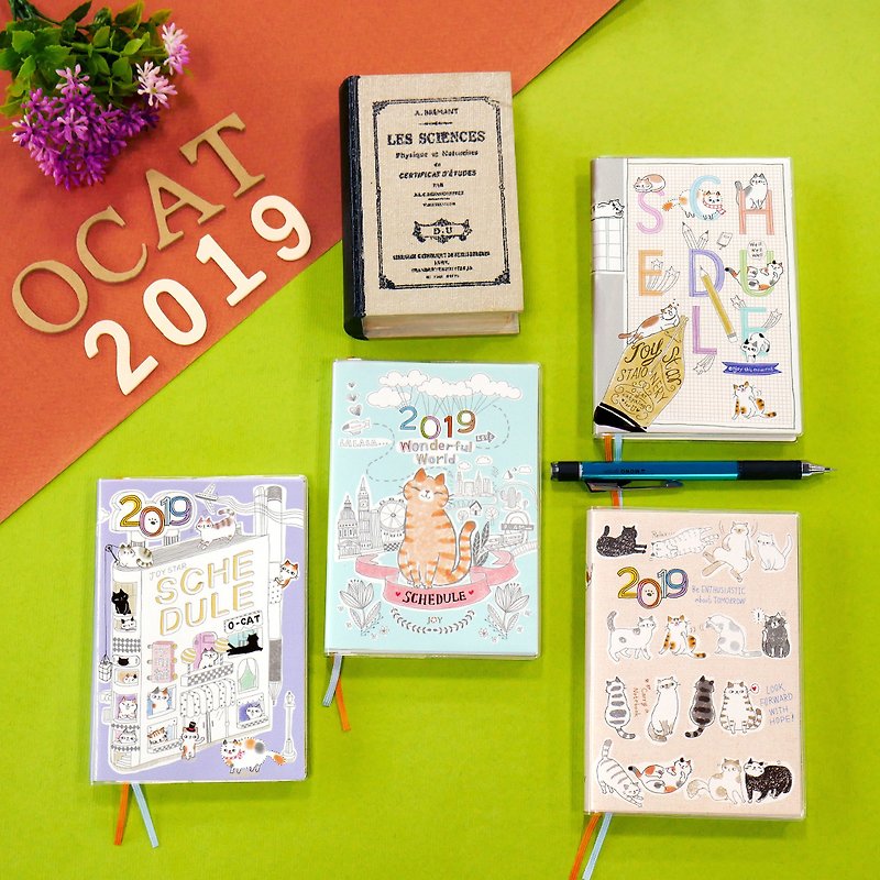 2019 O-Cat 50K 彩色 年度手册 - 笔记本/手帐 - 纸 