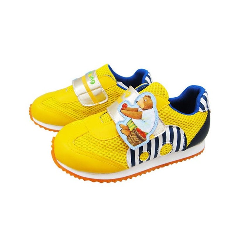故事慢跑鞋 – 黄色苹果汁的笑容 - 童装鞋 - 其他材质 黄色