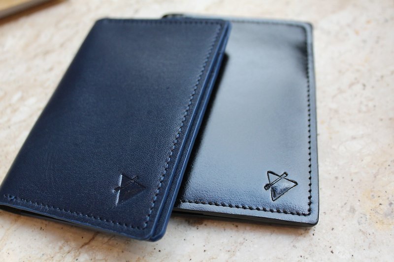 Card wallet bag - 皮夹/钱包 - 真皮 黑色