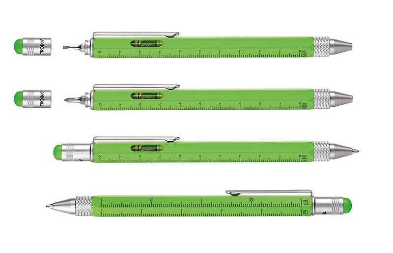 多功能工具笔(草绿色)(大学新鲜人) - 圆珠笔/中性笔 - 其他金属 绿色