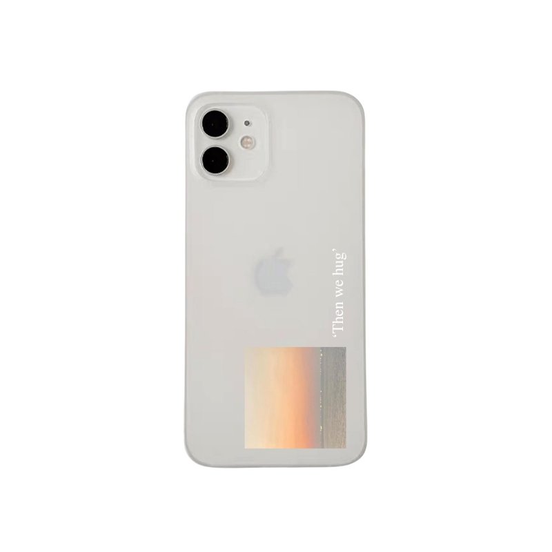 【独家设计款】Then we hug | iPhone 手机壳 - 手机壳/手机套 - 塑料 橘色