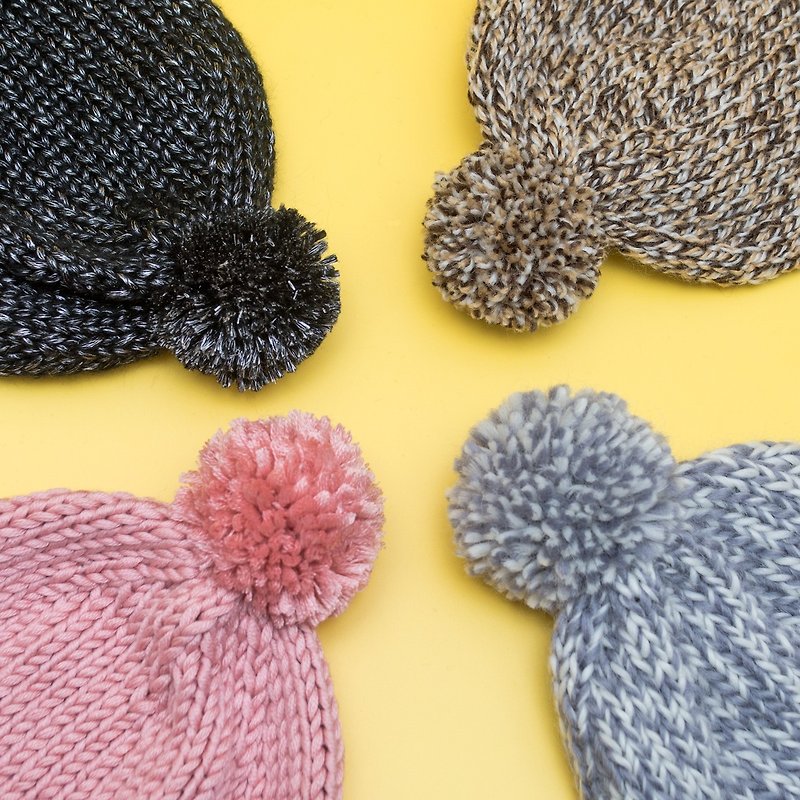 【加购区】加购同色毛球  - 帽子 - 棉．麻 多色