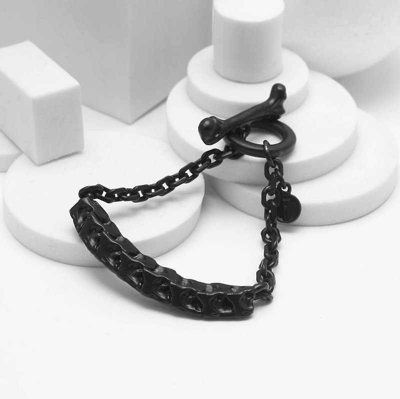 Recovery 蛇骨手链 (黑色) - 手链/手环 - 其他金属 黑色