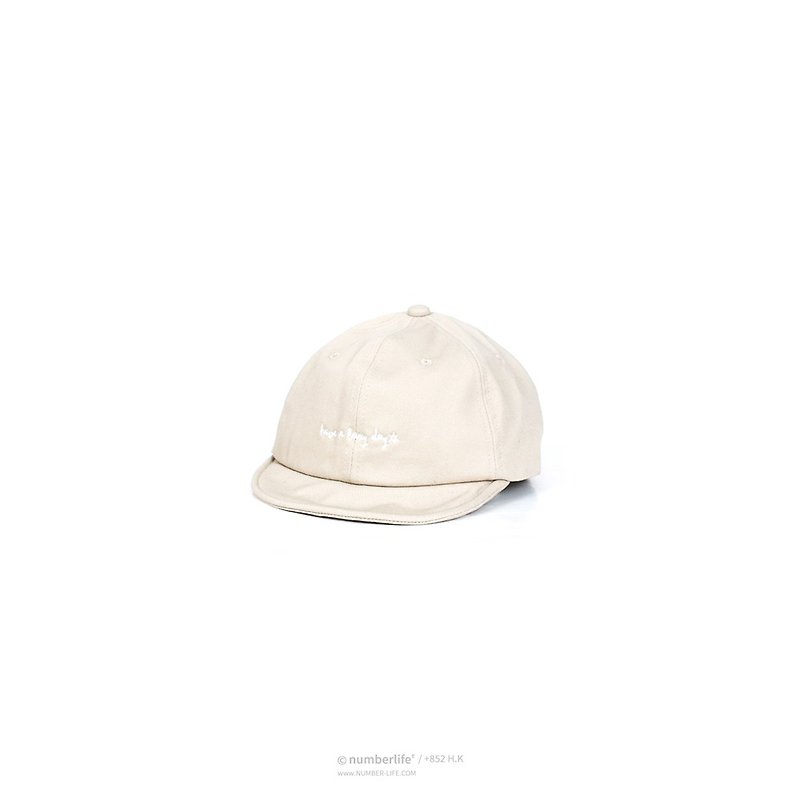 香港品牌 Lazy Day Ball Caps 短帽沿 老帽 短檐帽  翻沿帽 - 帽子 - 棉．麻 卡其色