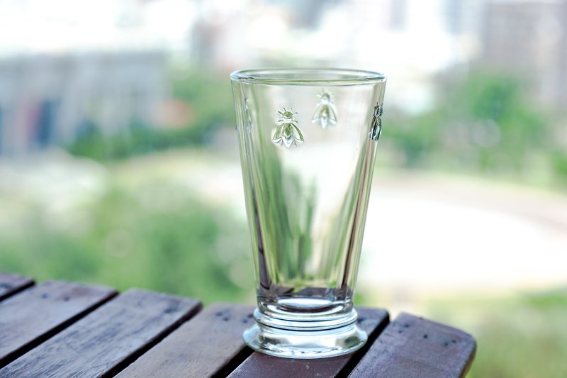 蜜蜂玻璃高水杯 - 杯子 - 玻璃 透明