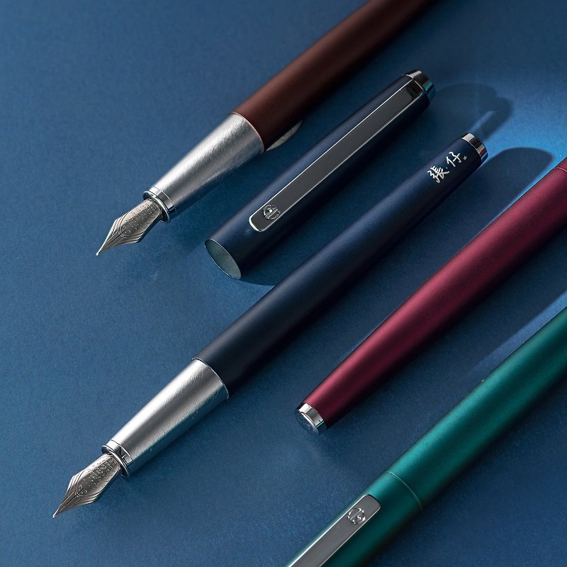【定制化礼物】弘典 钢笔 钢珠笔 525 多色 / 文字订制 - 钢笔 - 其他金属 蓝色