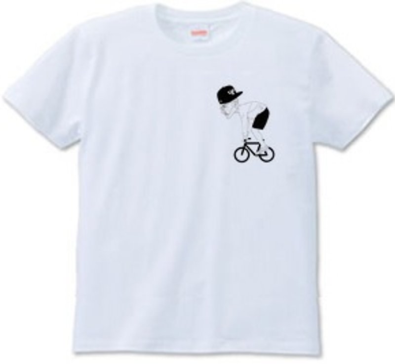 beard　bicycle　one（6.2oz） - 男装上衣/T 恤 - 其他材质 白色