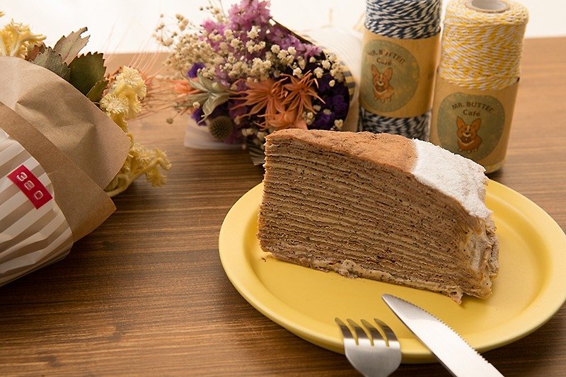巧克力伯爵千层蛋糕 - 蛋糕/甜点 - 新鲜食材 咖啡色
