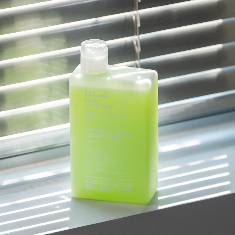 银针白毫沐浴液态皂 600ml - 沐浴用品 - 塑料 透明