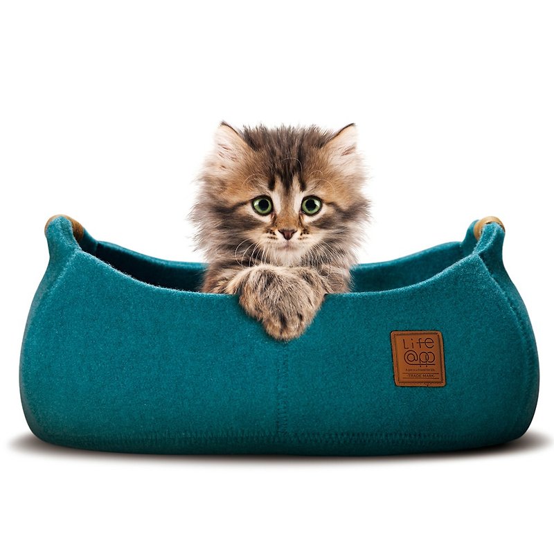 Lifeapp 猫篮子BASKET BOWL_湖水绿 - 床垫/笼子 - 其他材质 绿色