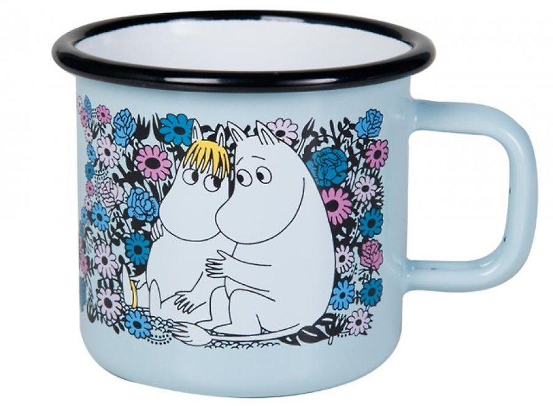 (现货到)Moomin芬兰噜噜米珐琅马克杯3.7 dl/圣诞节礼物/交换礼物 (2016年爱的甜心) - 咖啡杯/马克杯 - 珐琅 