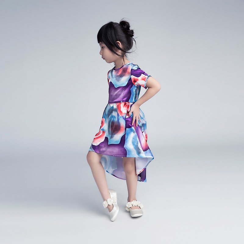 Floral High-Low Dress / SS2016 - 童装礼服/连衣裙 - 其他材质 