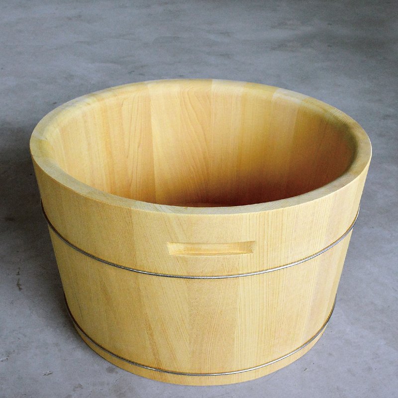 台桧 / 香杉原木泡脚桶 8寸.1尺 (可定制化订做) - 其他 - 木头 卡其色