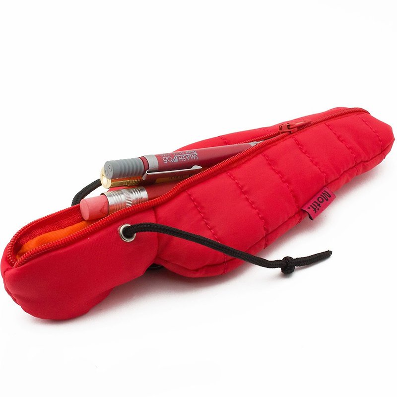SUSS-日本Magnets户外睡袋造型收纳袋/铅笔盒/笔袋(红)现货 - 铅笔盒/笔袋 - 塑料 红色