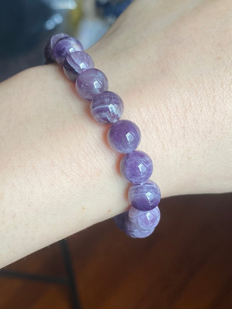 梦幻紫水晶手串手链 - 手链/手环 - 水晶 紫色