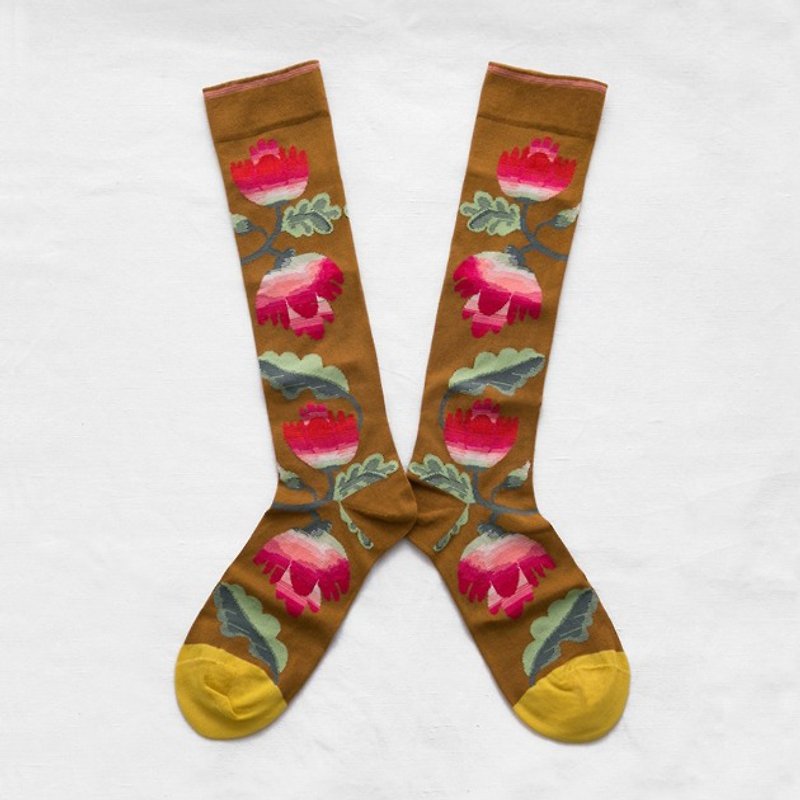 Bonne Maison法国袜-原野上的礼物（长袜） - 袜子 - 棉．麻 
