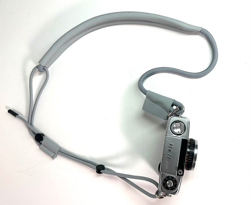 Camera strap - 挂绳/吊绳 - 真皮 灰色
