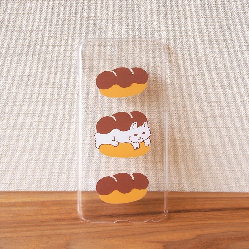 【クリアiPhoneケース】猫サンド - 手机壳/手机套 - 塑料 透明