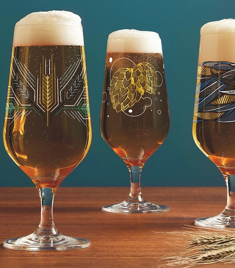 【快速出货】德国 RITZENHOFF+传承时光系列皮尔森啤酒对杯-共三 - 酒杯/酒器 - 玻璃 透明
