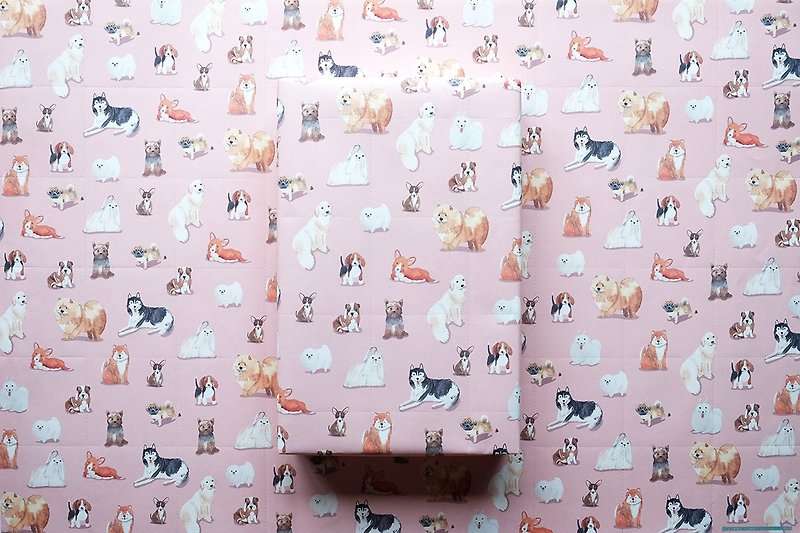 Reusable Wrapping paper 1 sheet - 包装材料 - 纸 红色