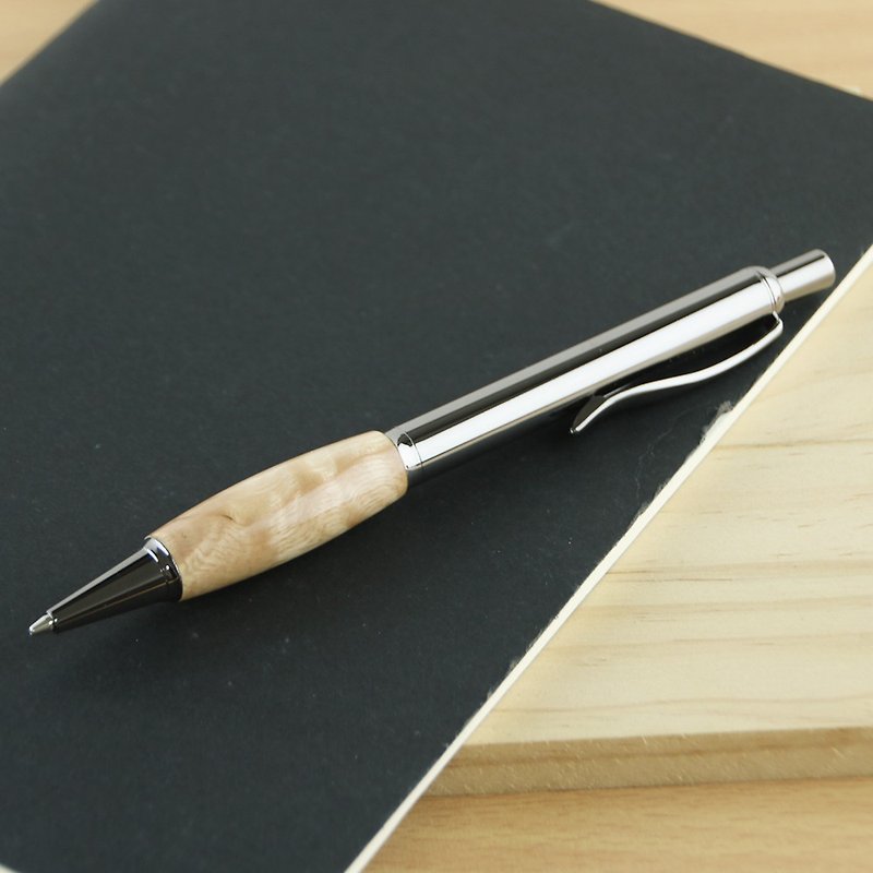 现货-自动铅笔 原子笔 替换式握位笔 / 榉木 - 铅笔/自动铅笔 - 木头 金色