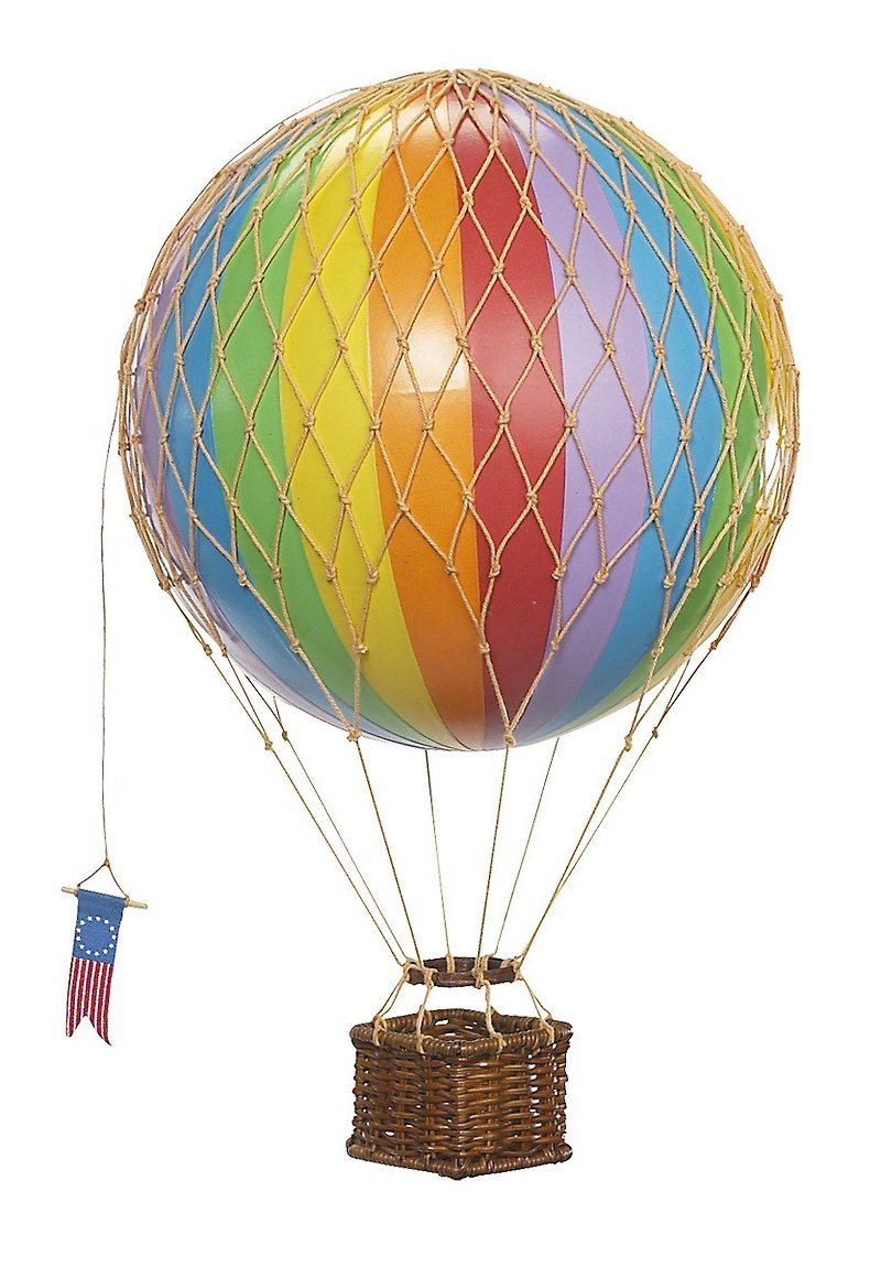 Authentic Models 热气球挂饰(小探险/彩虹) - 摆饰 - 其他材质 多色