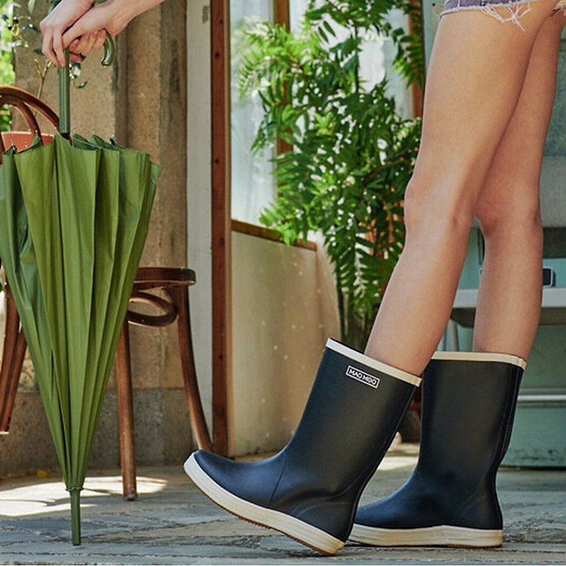 PRE-ORDER 韓國品牌 MACMOC Sonagi 雨靴 BLACK - 女款牛津鞋/乐福鞋 - 其他材质 白色