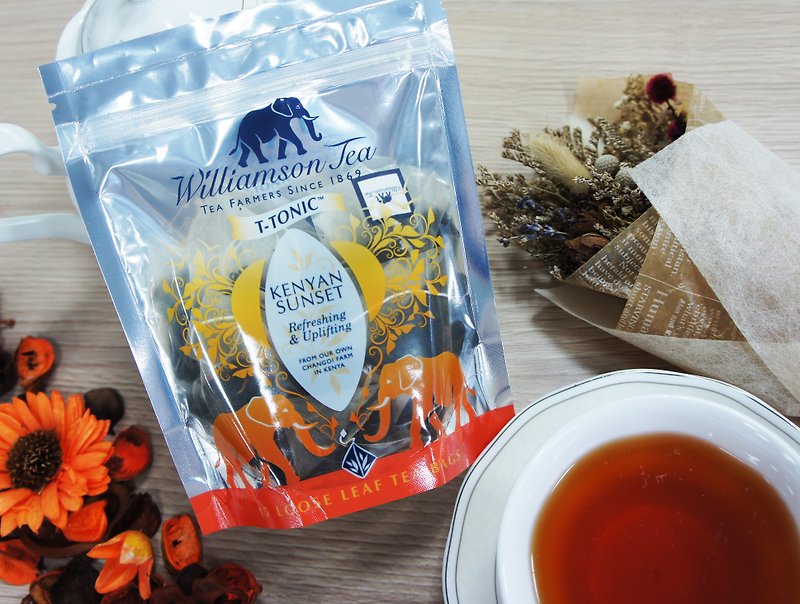 肉桂红茶KENYAN SUNSET / 立体茶包系列 - 茶 - 新鲜食材 橘色